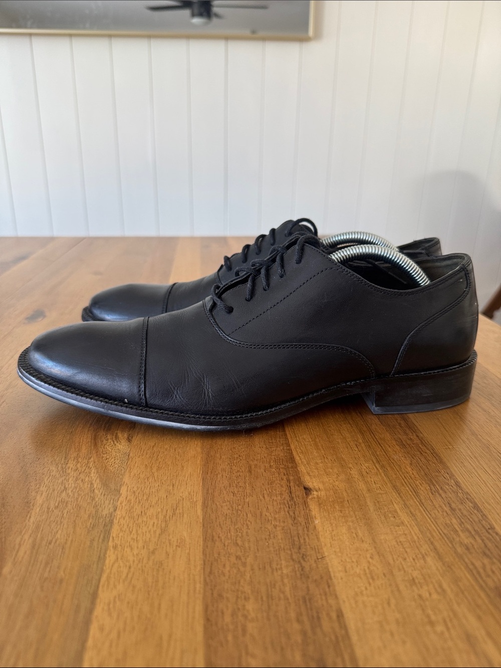 Men Cole Haan Black derby sz 9.5 black